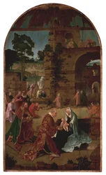 The Adoration of the Magi Triptych (central panel)